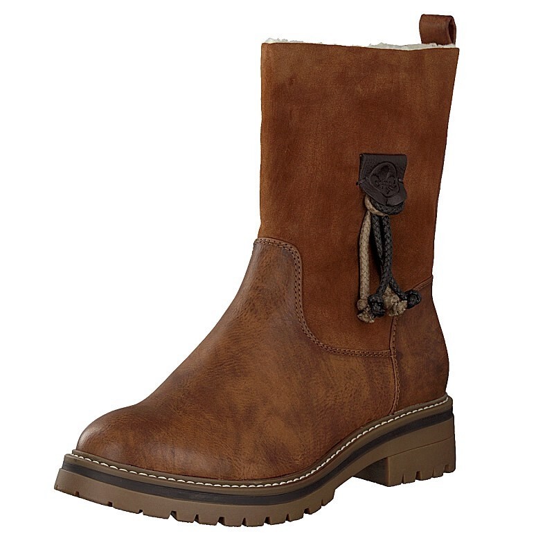 Botas Rieker 92078-22 Para Mulher - Marrom